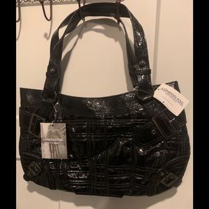 London Fog Patent Leather handbag